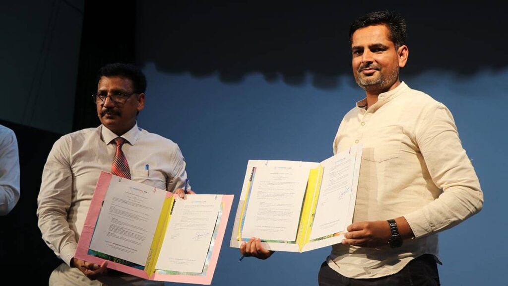 Careerwill signed an MOU with Motilal Nehru School of Sports, Rai to provide Free Courses of NDA, JEE, NEET, Class IX to XII